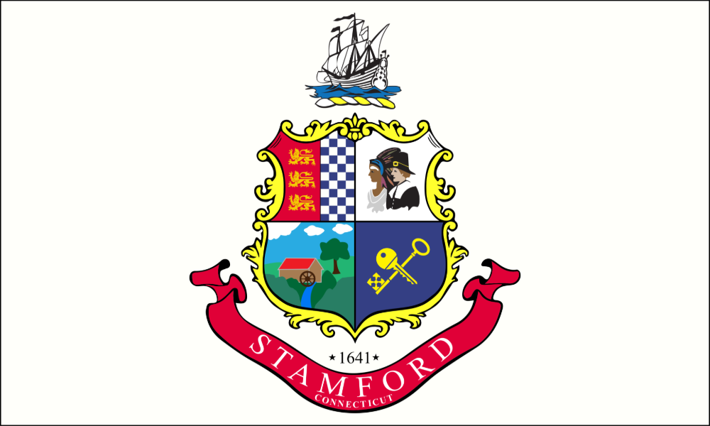 Stamford, Connecticut city flag