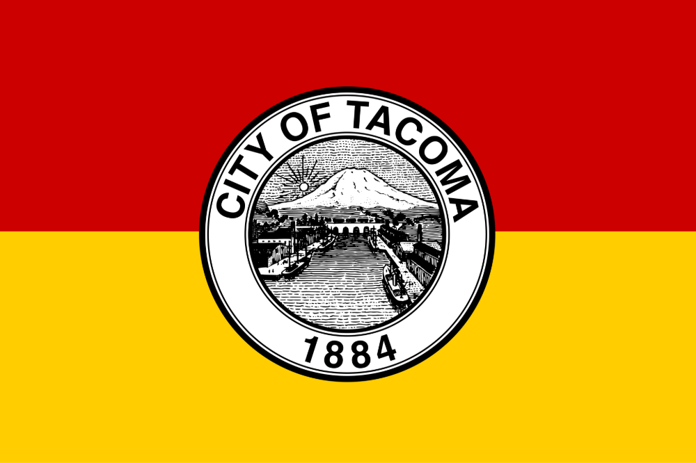 Tacoma, Washington city flag