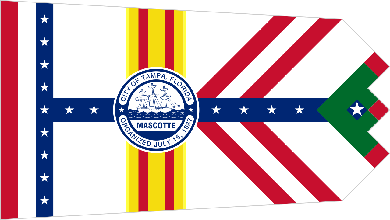 Tampa, Florida city flag