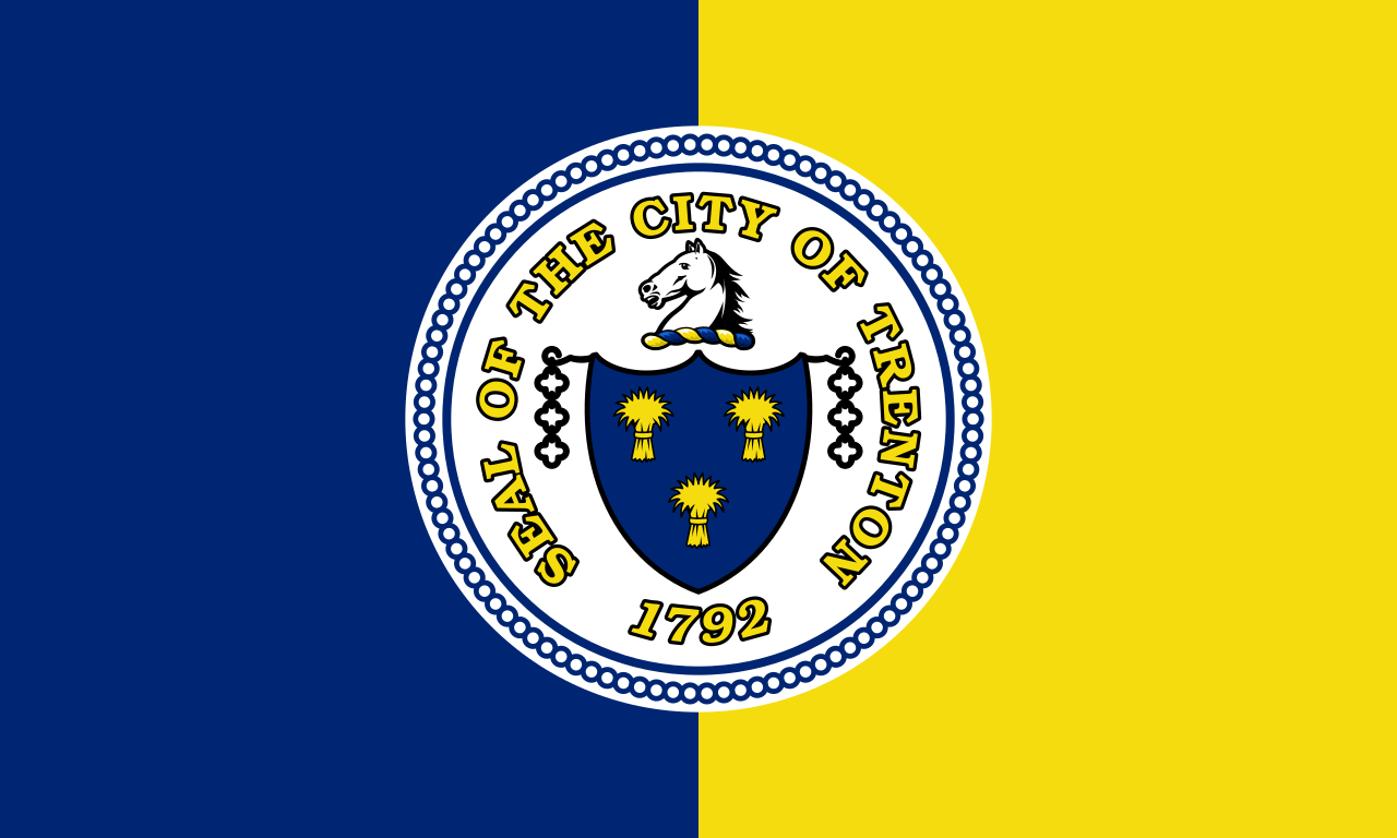 Trenton, New Jersey city flag