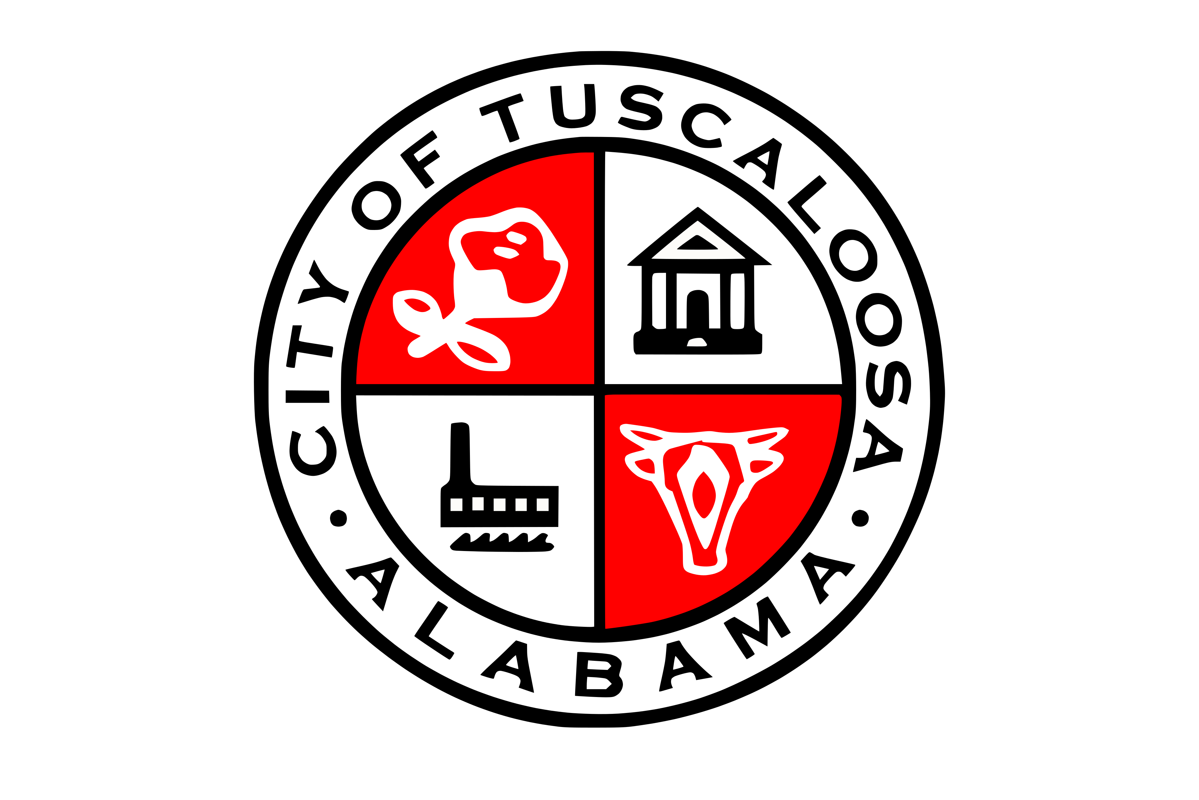 Tuscaloosa, Alabama city flag