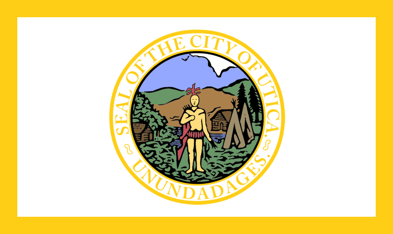Utica, New York city flag