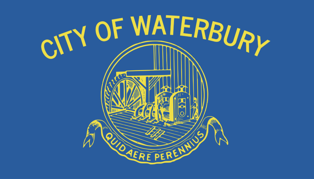 Waterbury, Connecticut city flag