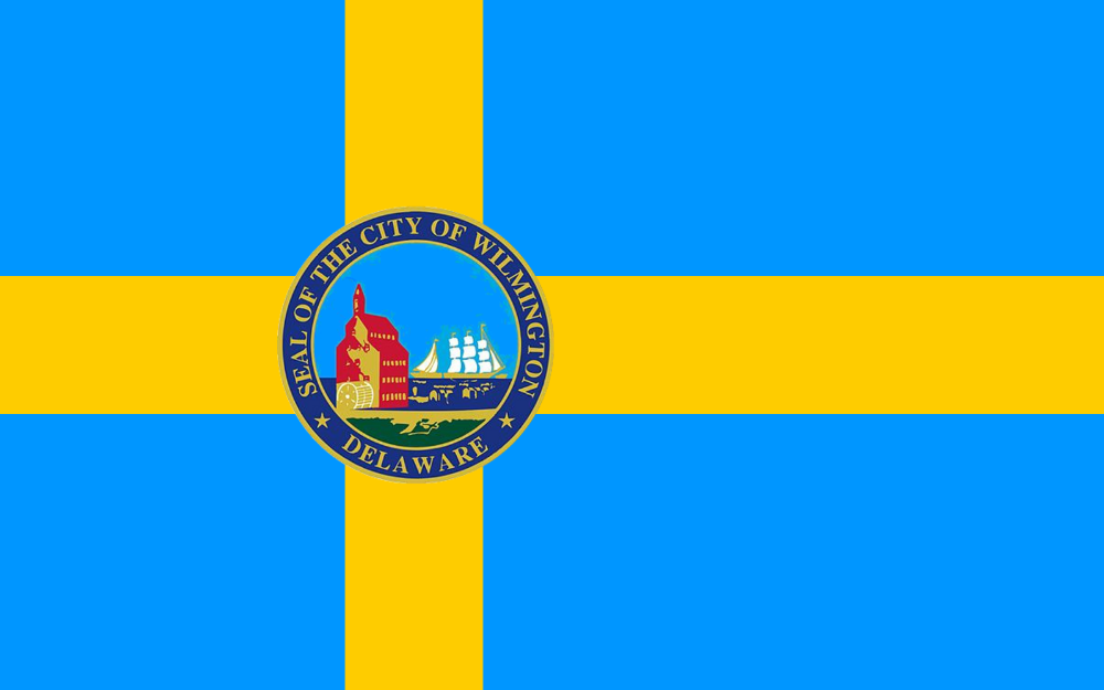 Wilmington, Delaware city flag