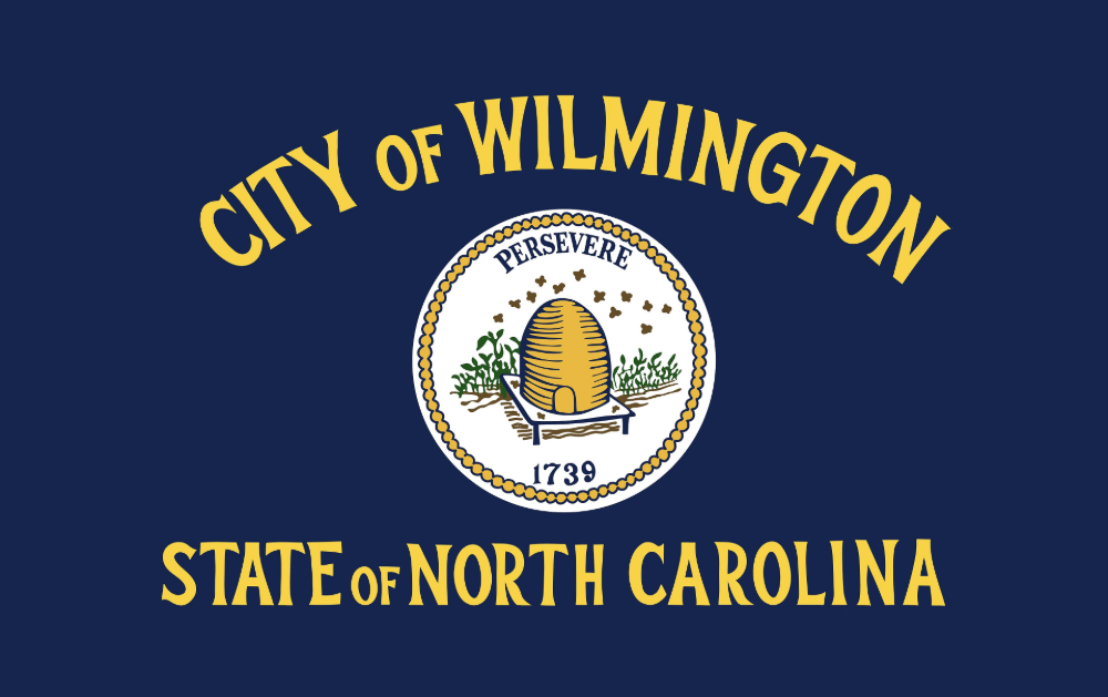 Wilmington, North Carolina city flag