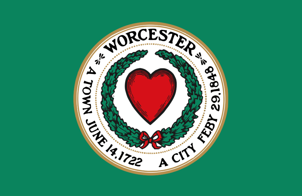 Worcester, Massachusetts city flag